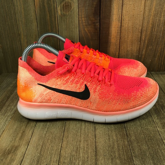 nike flyknit orange womens